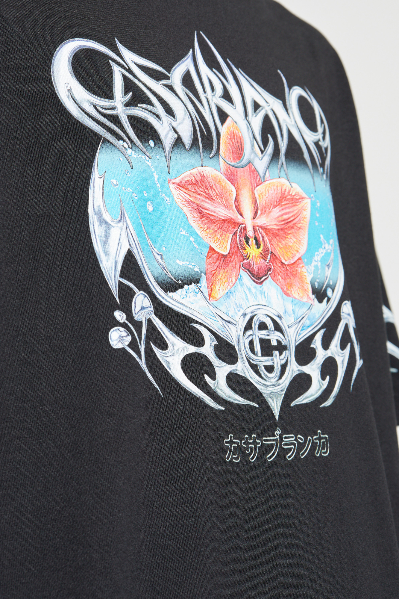 Casablanca Oversize T-shirt | Men's Clothing | Vitkac